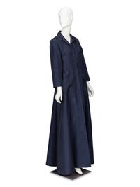 Oscar de la Renta, Navy Long Sleeve Gown