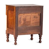 A Classical Cherrywood and Maple Child’s Chest