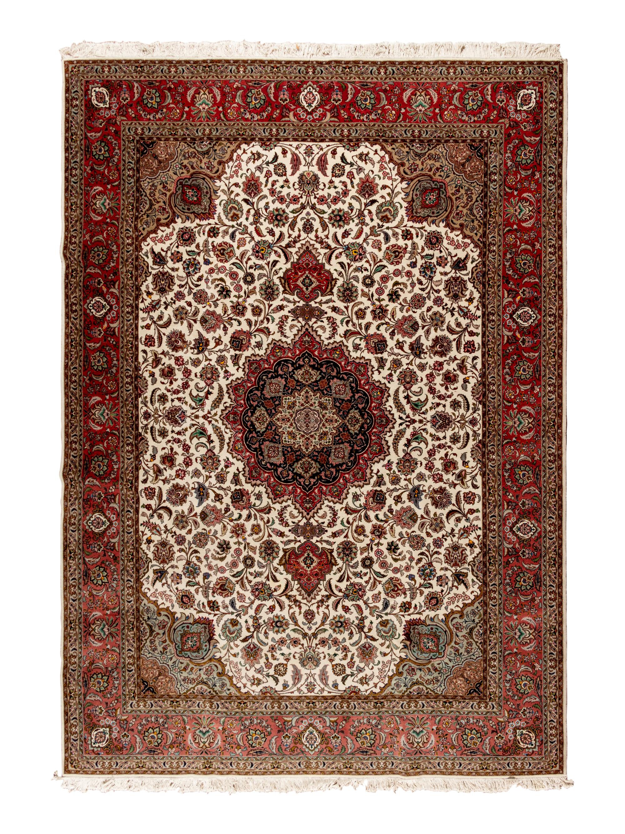 A Tabriz Wool Rug