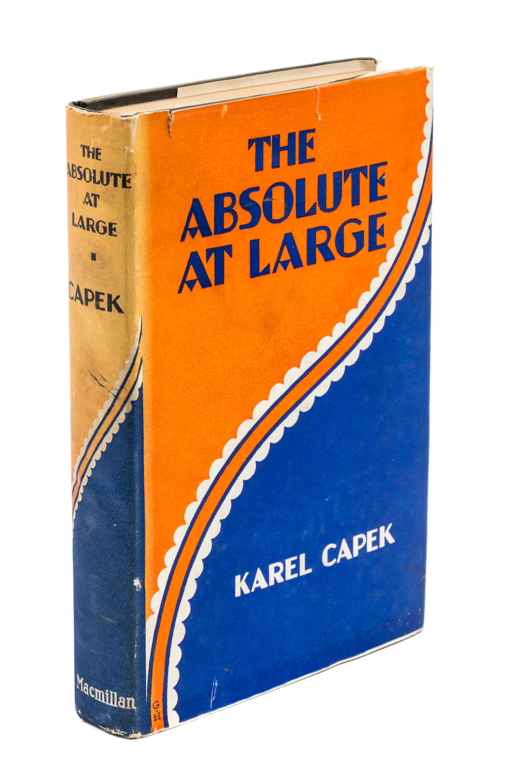 CAPEK, KAREL. The Absolute at Large. New York, 1927.