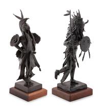 Two Works: Prairie Chicken Dance , edition 2/15, 1986 and Speak and Shield Dane , edition 2/15, 1978