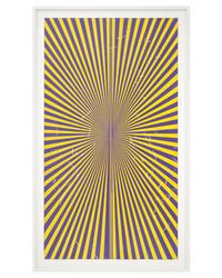 Untitled (Violet and Canary Yellow Butterfly 43.78), 2012