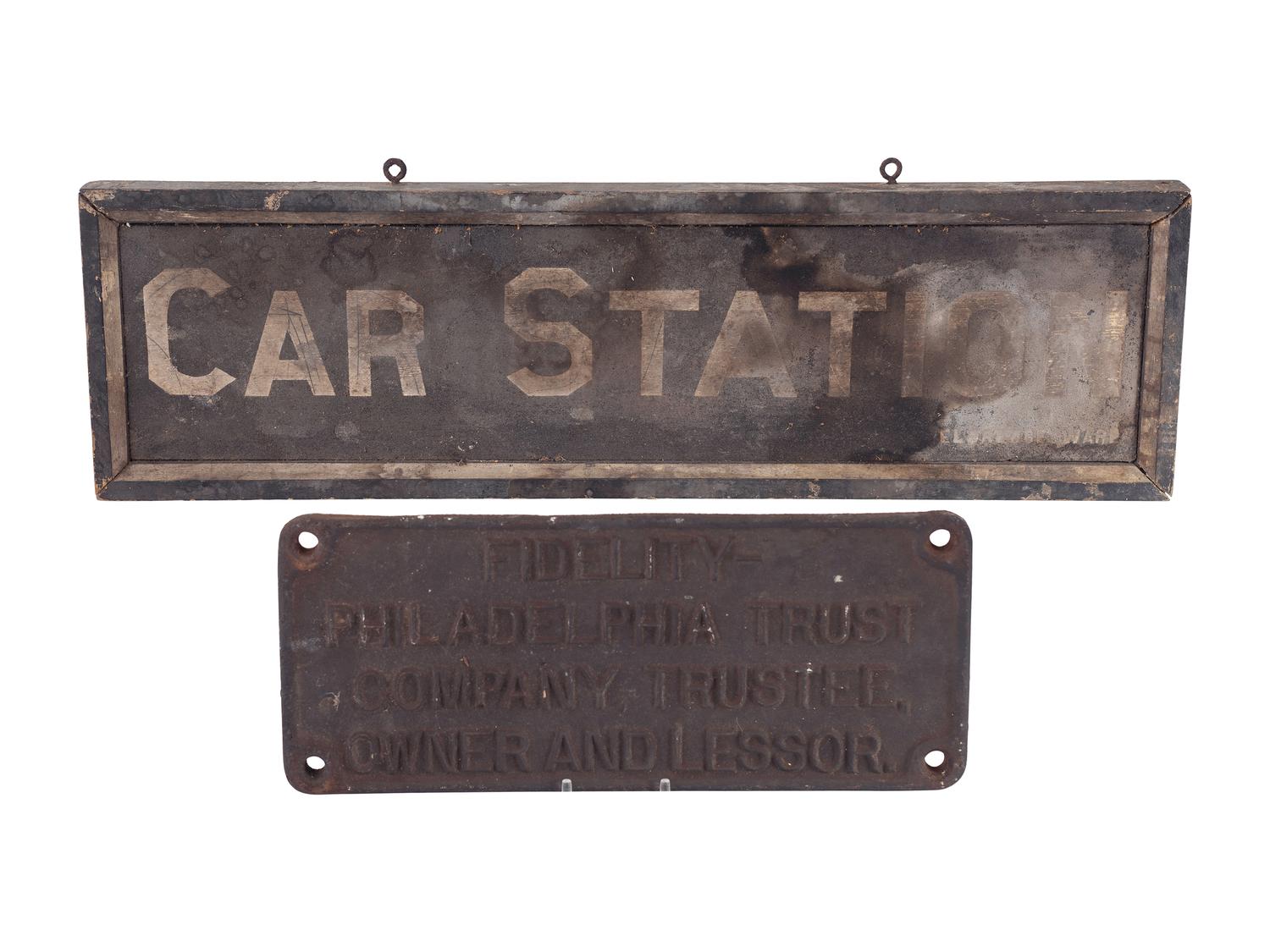 Two Trade Signs