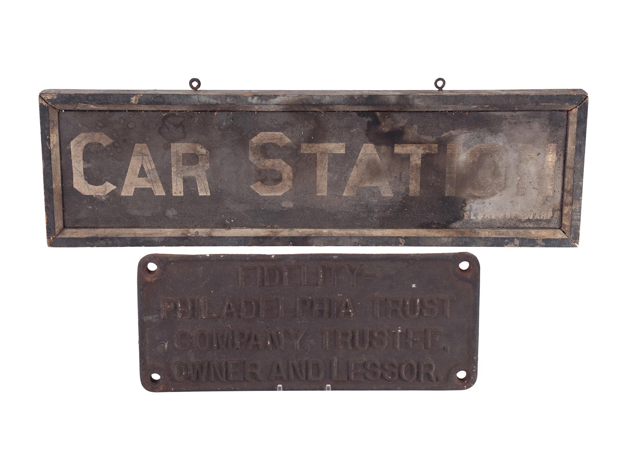 Two Trade Signs