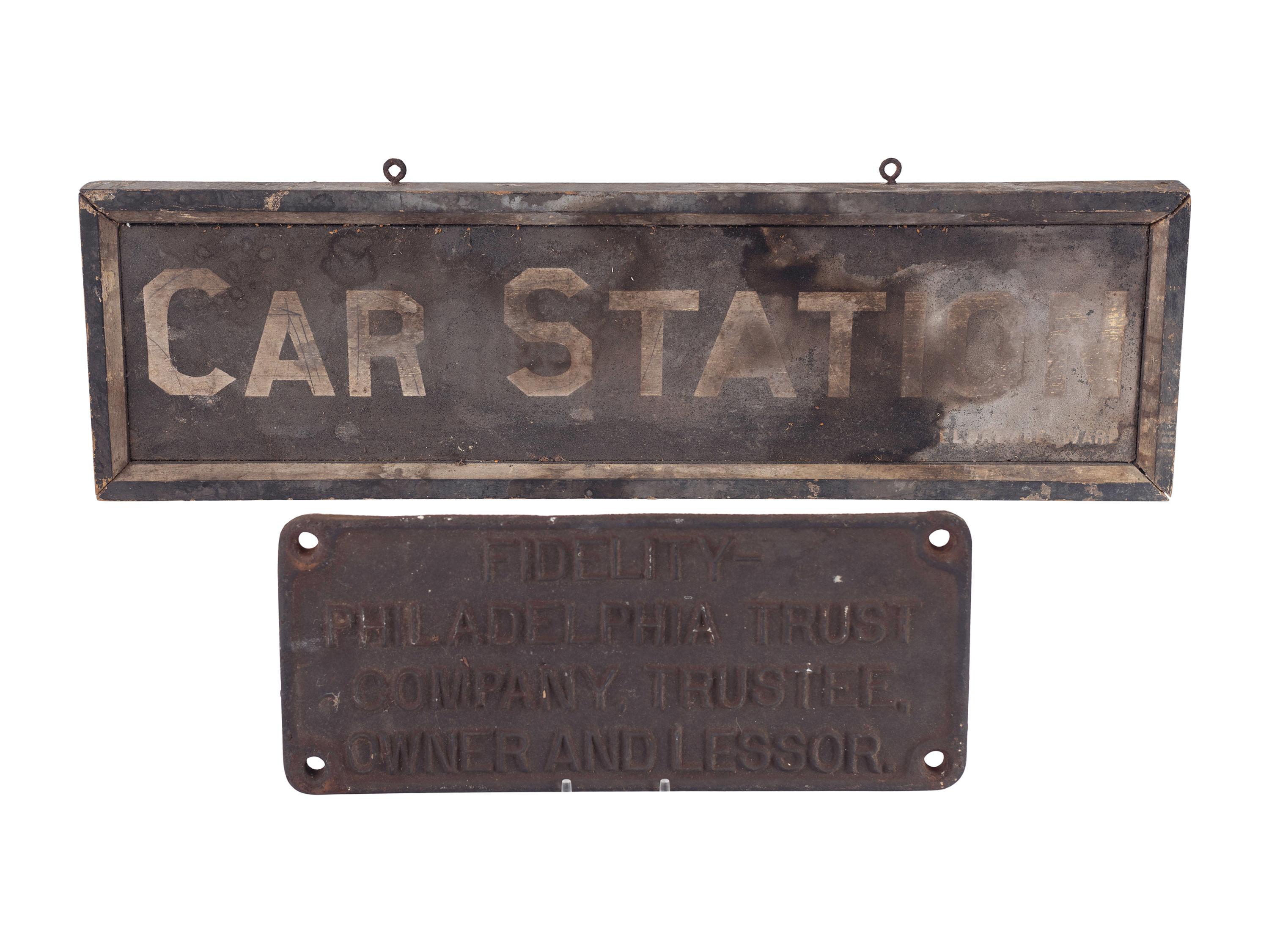 Two Trade Signs