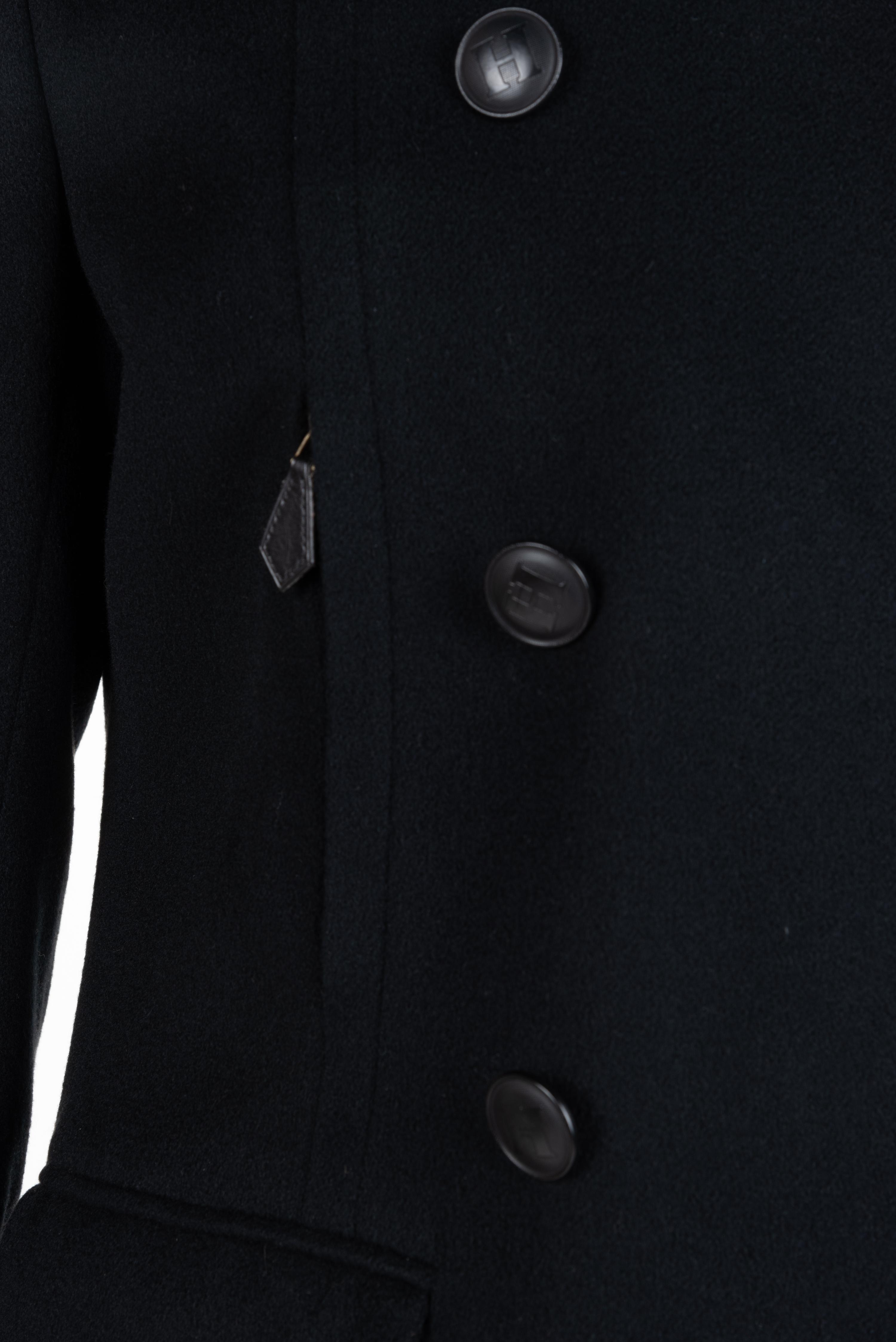 Three Hermès Items: One Cashmere Coat and Two Pairs of Pants