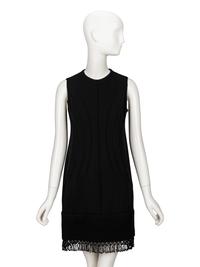 Ralph Rucci, Cashmere & Knotted Leather Coat and Dress