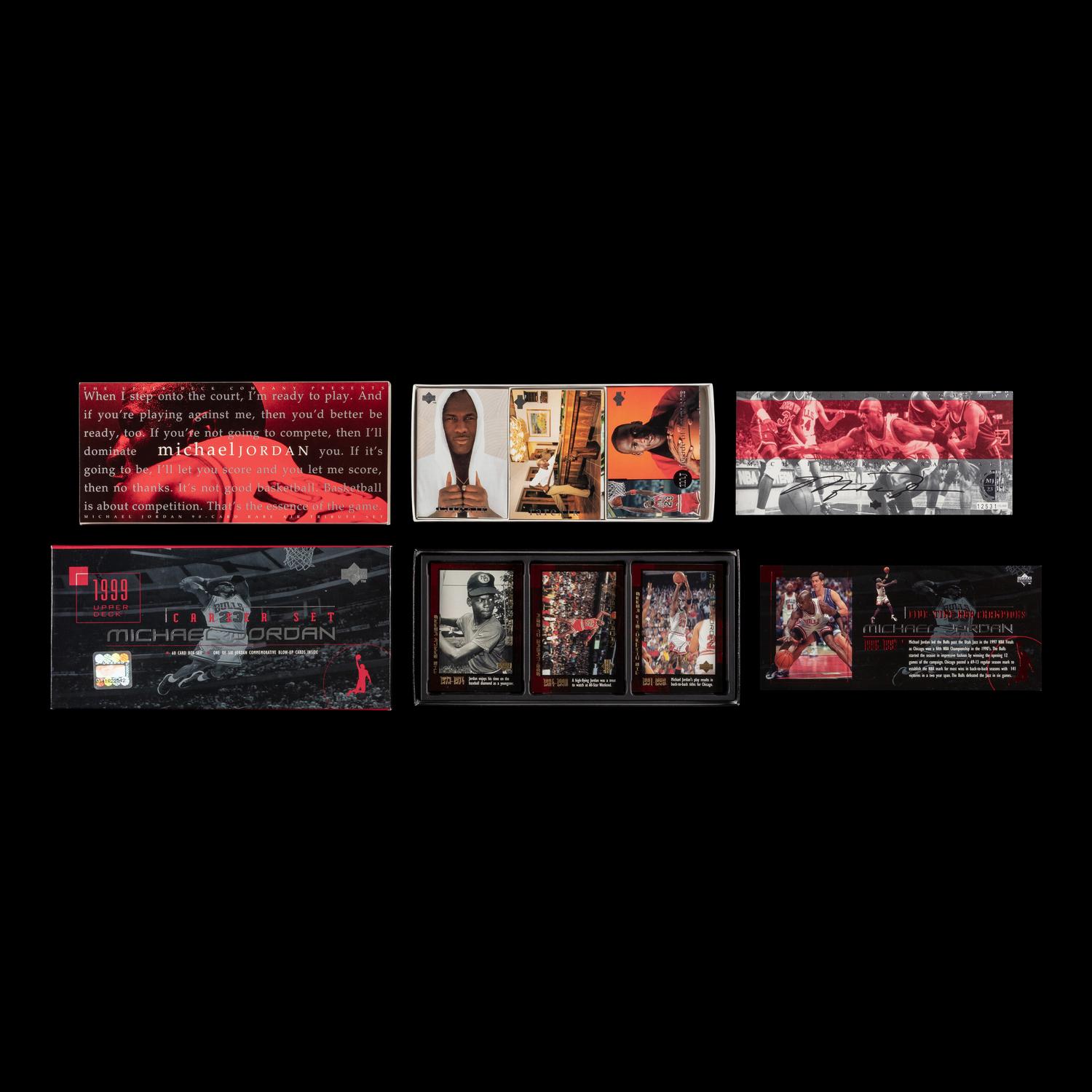 A Large Collection of Assorted Michael Jordan Basketball Cards