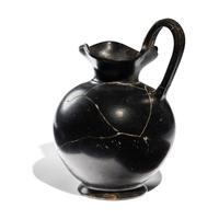 Etruscan Bucchero Oinochoe