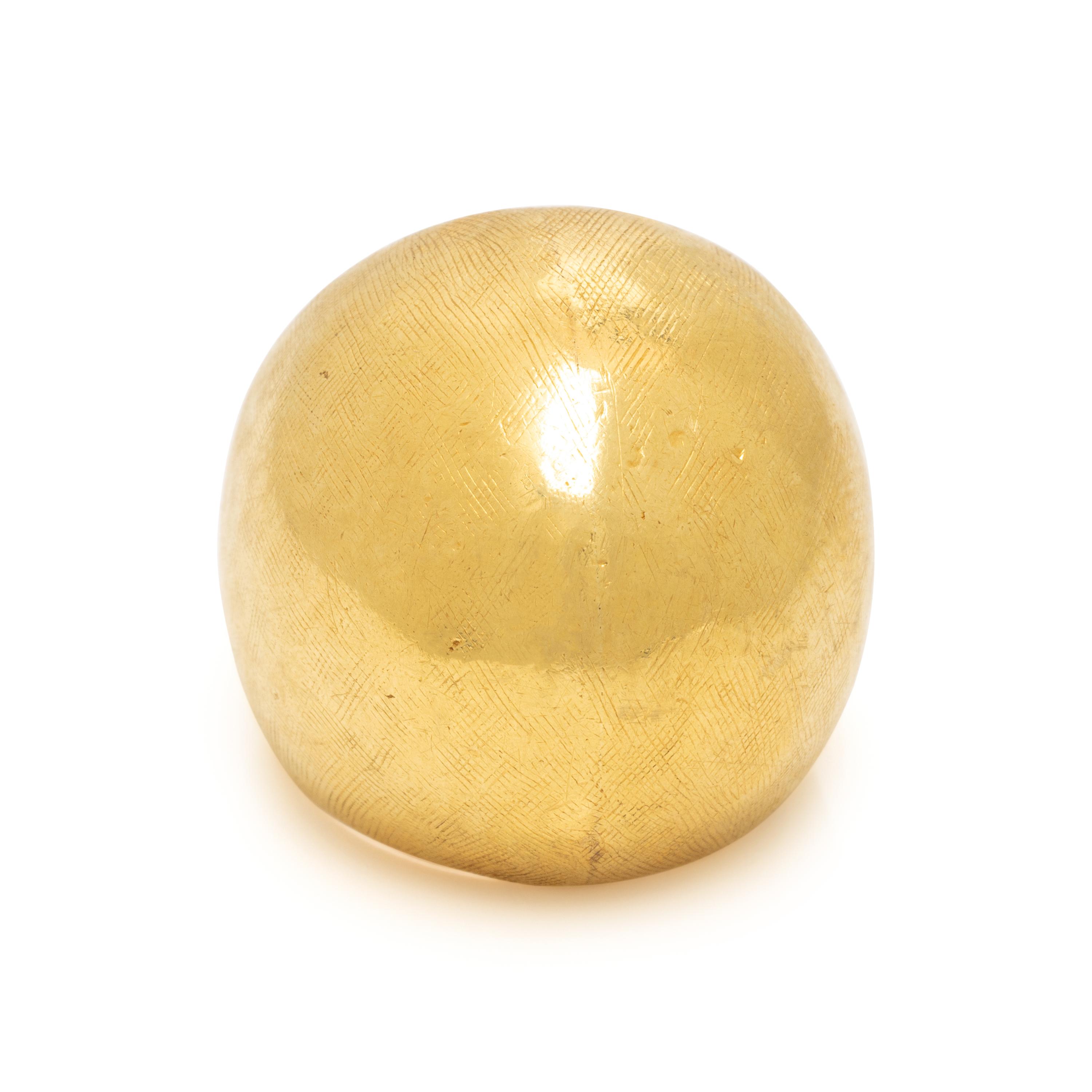 Yellow Gold Dome Ring