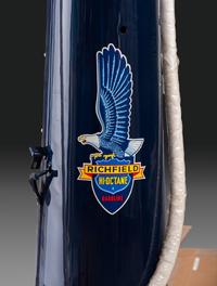 A Richfield Gravity Gasoline Pump
