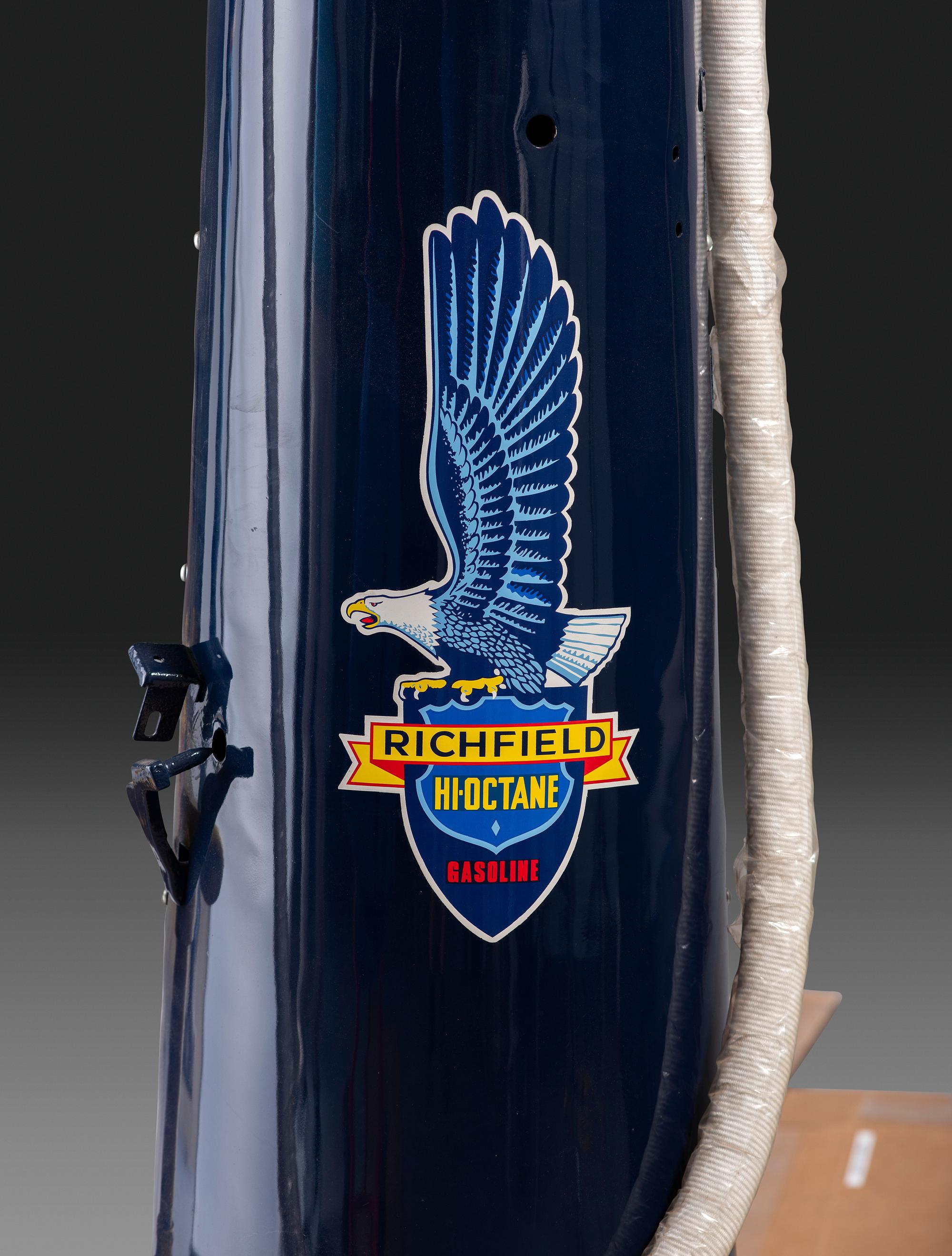 A Richfield Gravity Gasoline Pump
