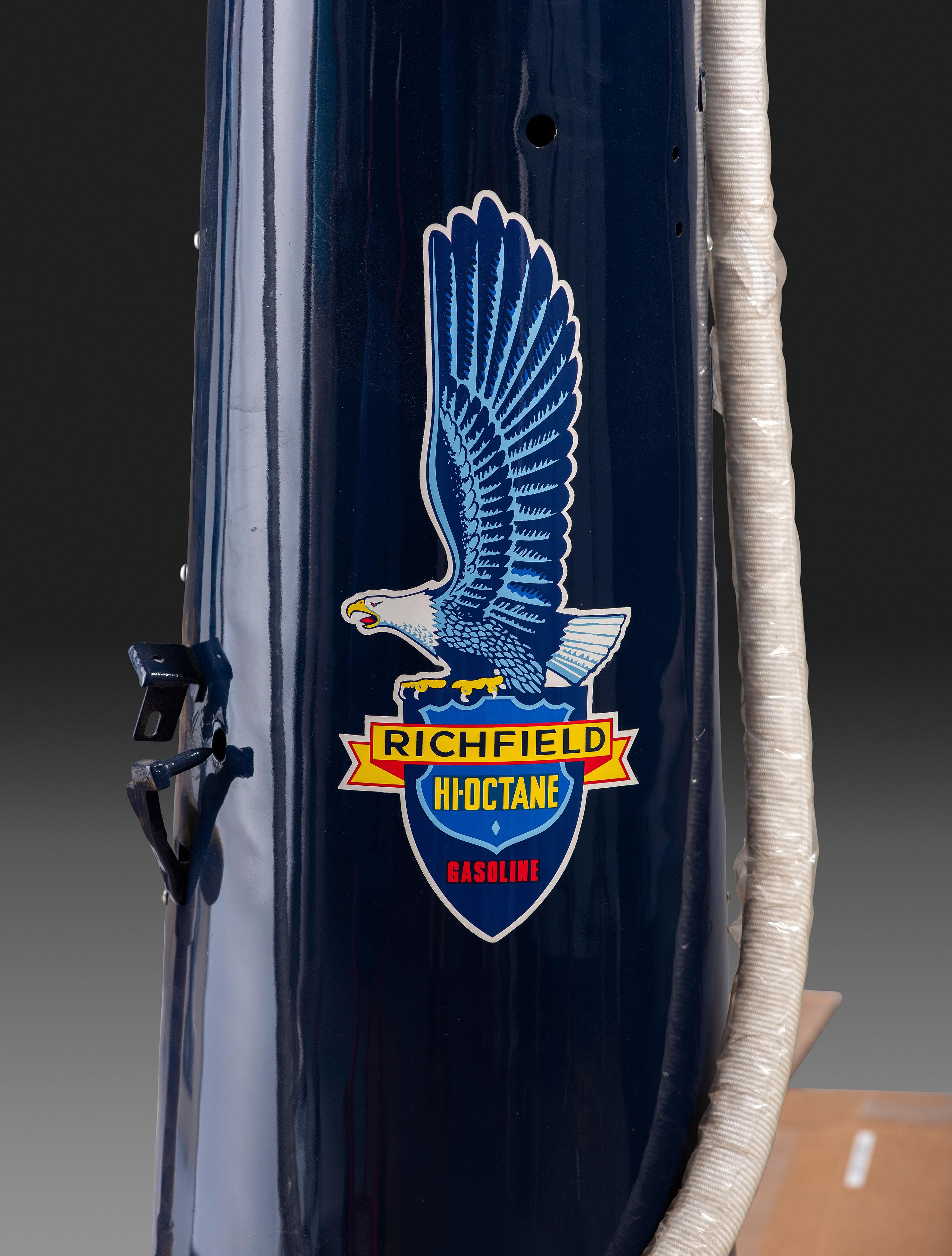A Richfield Gravity Gasoline Pump