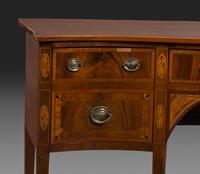 A Federal Inlaid Mahogany Serpentine Front Sideboard