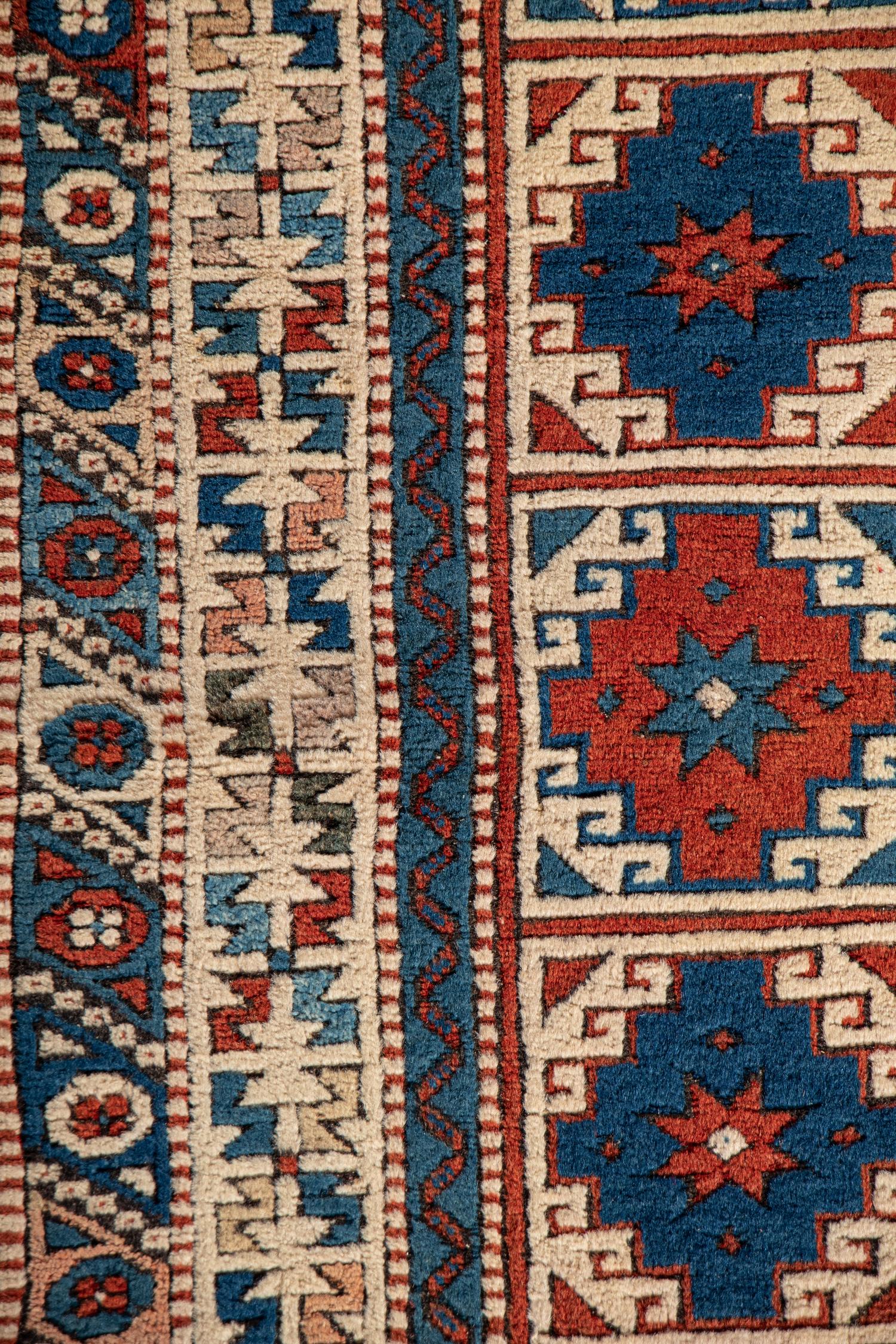 A Kazakh Wool Rug
