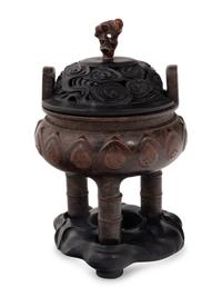 A Chinese Bronze Incense Burner