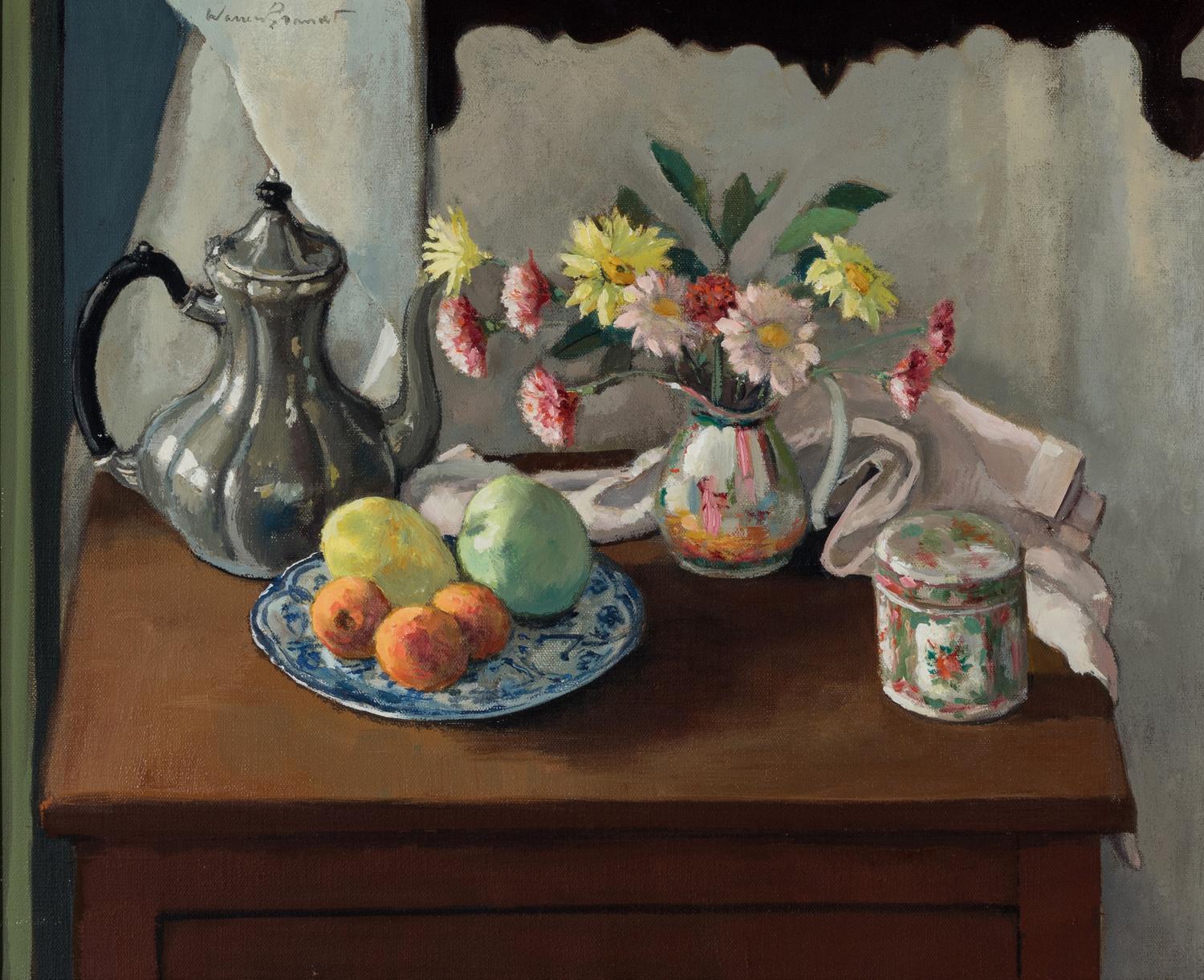 Untitled (Still Life with Flowers and Teapot)