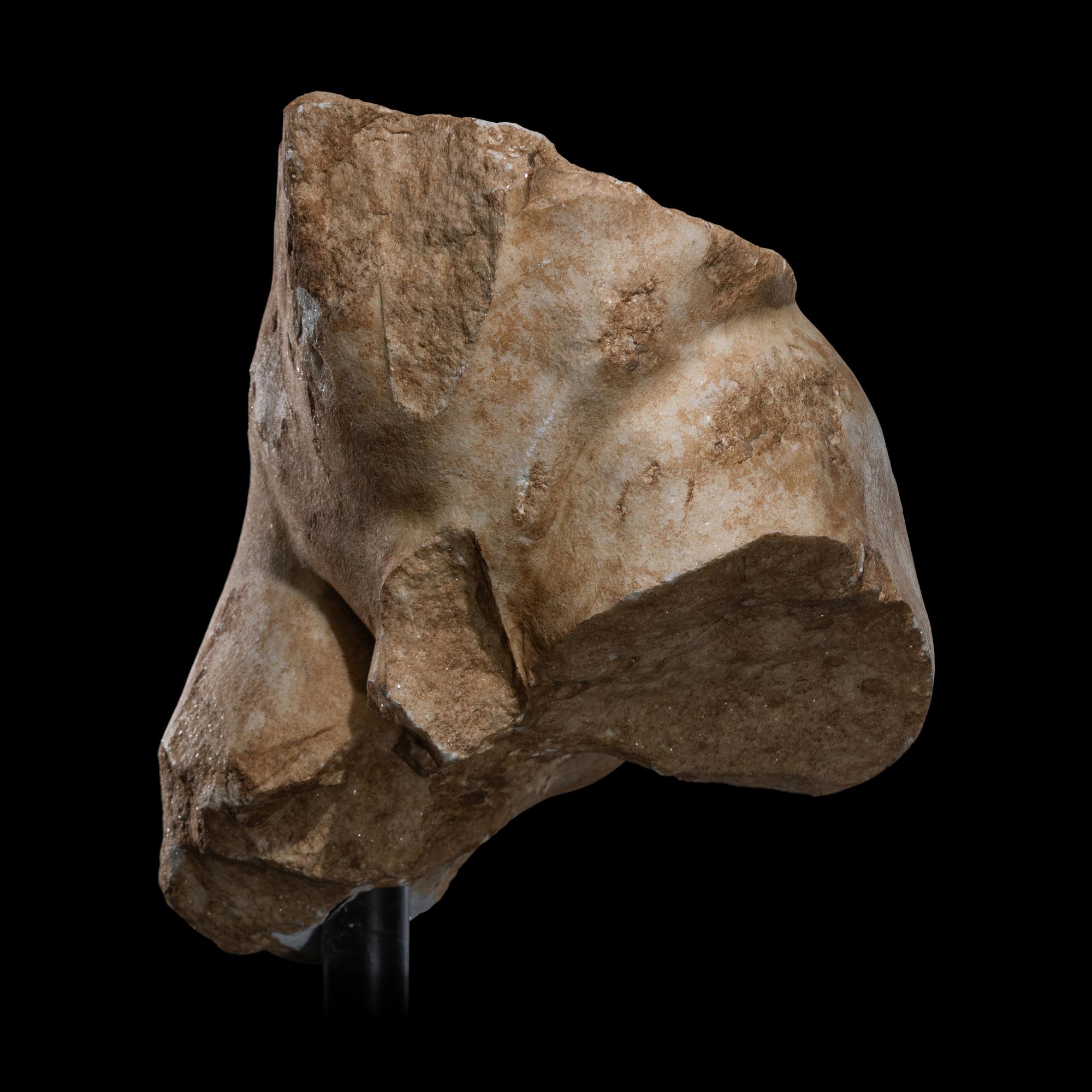 A Roman Marble Lower Torso of a Satyr