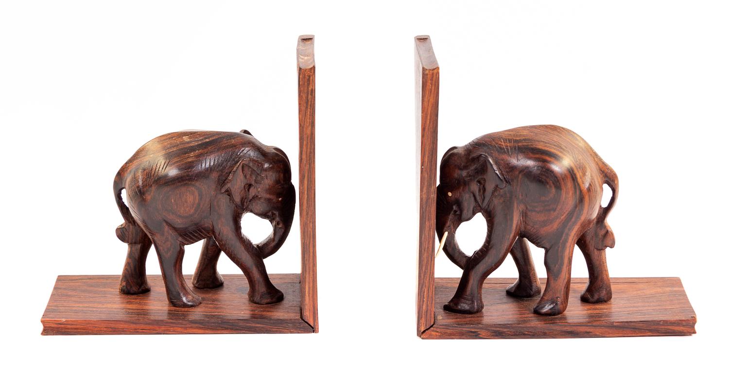 A Group of Four Elephant Brackets