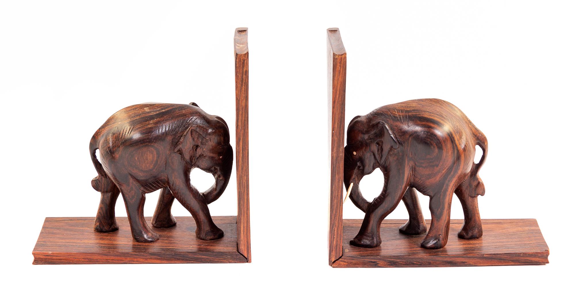 A Group of Four Elephant Brackets