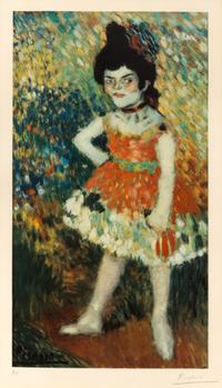 After Pablo Picasso, (Spanish, 1881-1973), La Danseuse Nain (from the Barcelona Suite), 1966