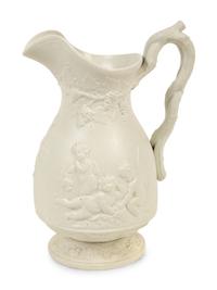 A Collection of Six English Salt-Glazed Pitchers and Tankards — 19TH/20TH CENTURY