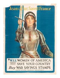 [WORLD WAR I]. A group of 4 posters encouraging people to buy War Savings Stamps, comprising: