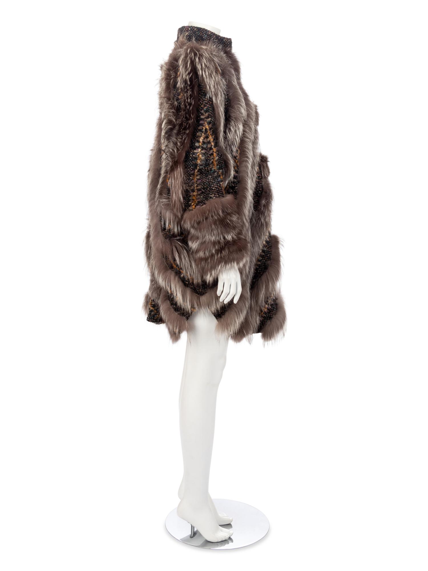 Hattie Vintage Fur Coat, 1980s