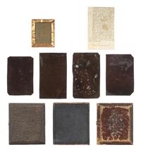 A Group of Nine Cased Images of Violin Players