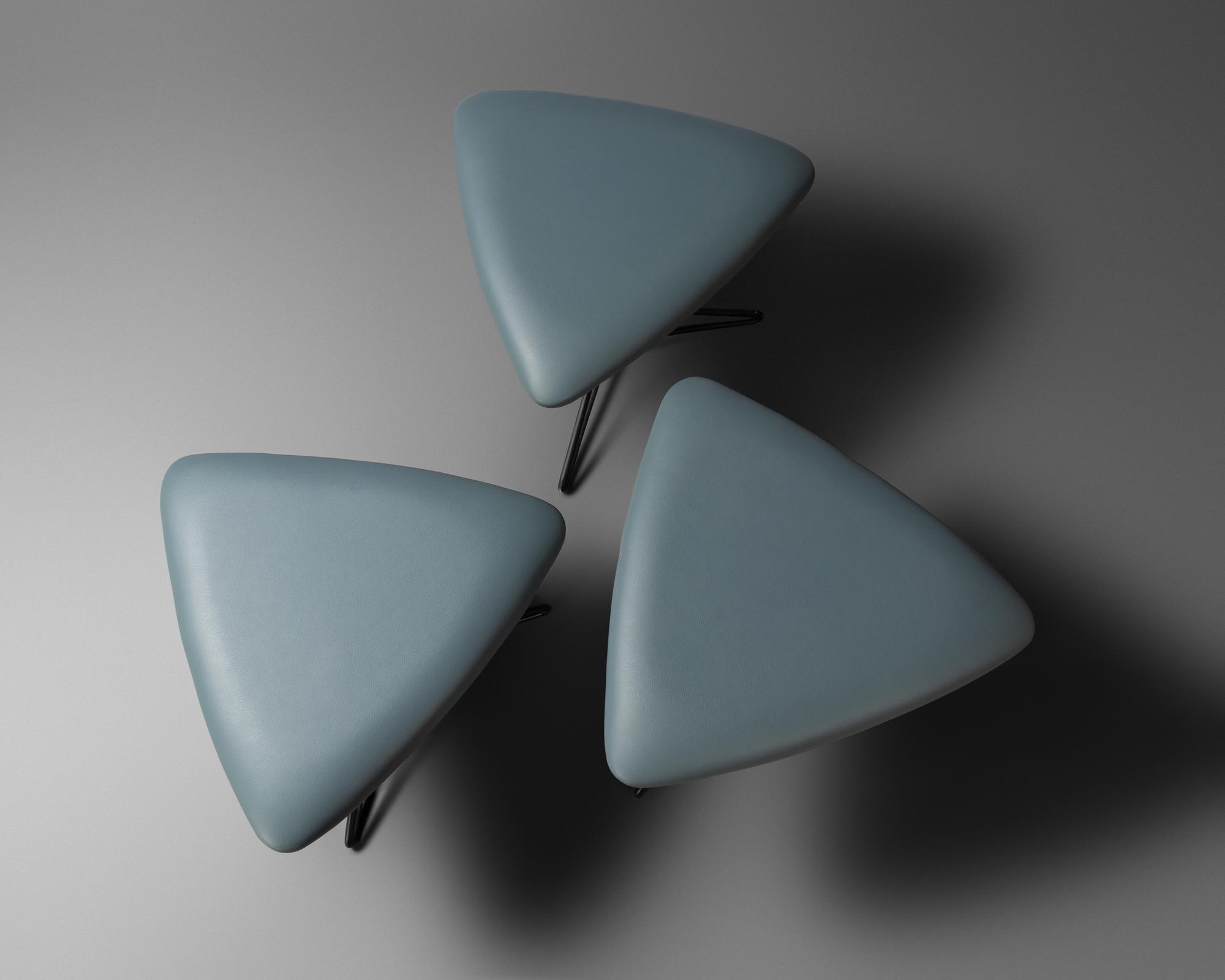 Three Capricorn Stools, Kagan-Dreyfuss, Inc., USA