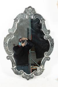 A Venetian Glass Mirror