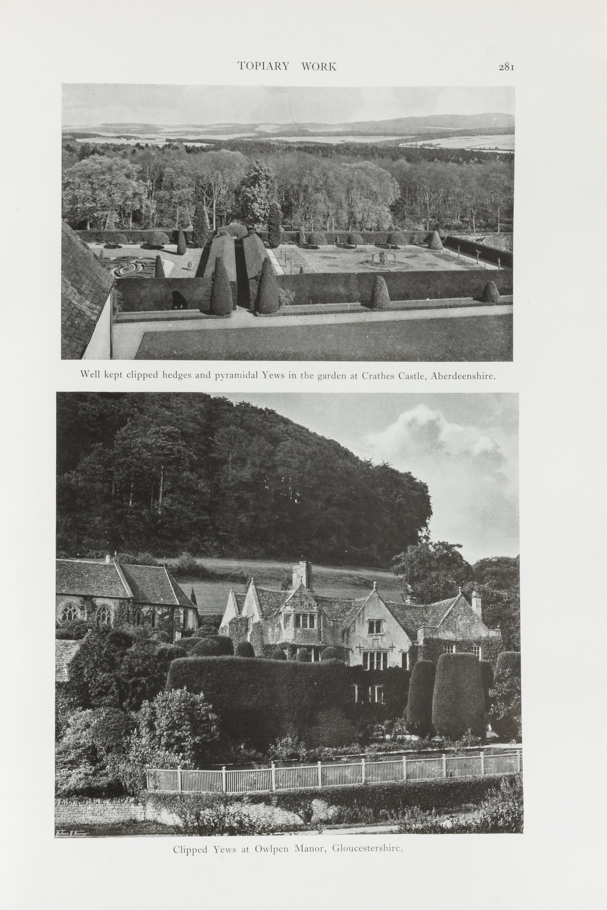 JEKYLL, Gertrude (1843-1932). Garden Ornament. London and New York: George Newnes and Charles Scribner's Sons, 1918.