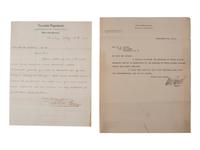 [AUTOGRAPHS]. Notable figures from the late 19th and early 20th-centuries.