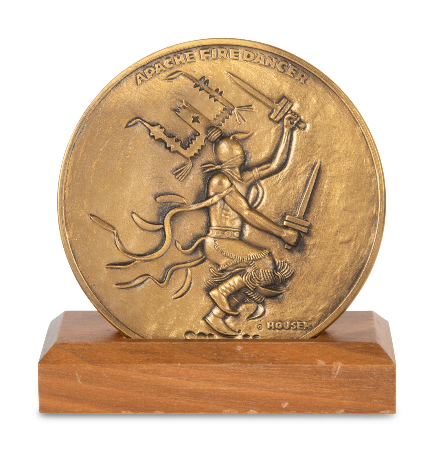 Apache Buffalo Hunt , Reissue of the Society of Medalists 59th Issue from 1959