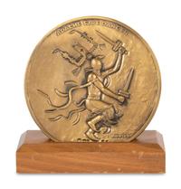 Apache Buffalo Hunt , Reissue of the Society of Medalists 59th Issue from 1959