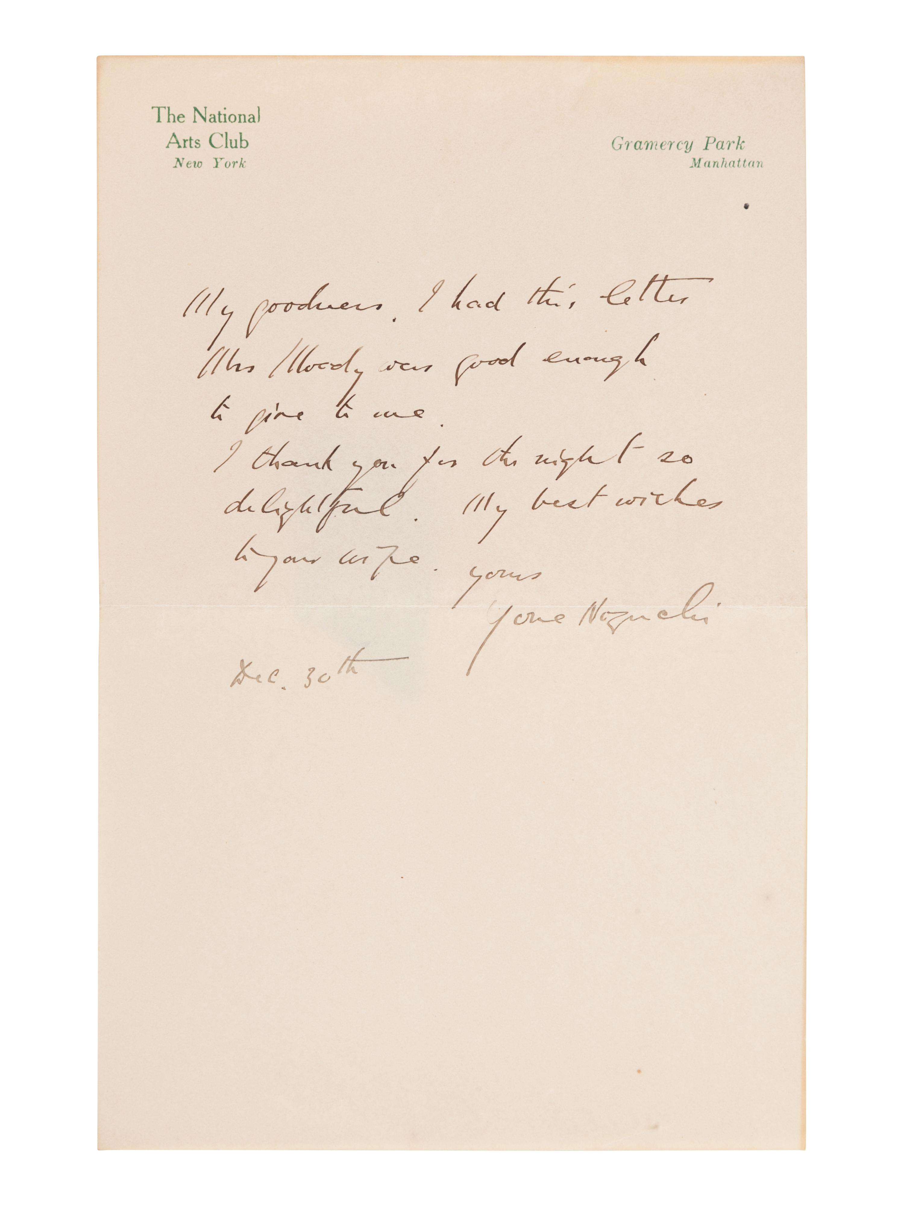 [JAPANESE BOOKS]. NOGUCHI, Yone (1875-1943). A group of 3 works, comprising: