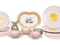 A Camille le Tallec Porcelain Dinner Service
