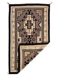 Navajo Two Grey Hills Weaving / Rug