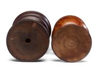 Two Treenware Chalices, 19th Century
