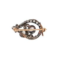 ANTIQUE, DIAMOND BROOCH