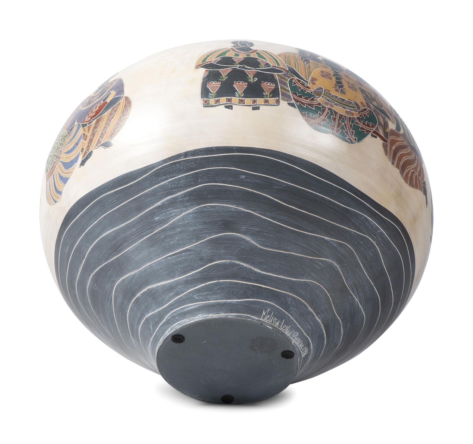 Figural Pottery Vase