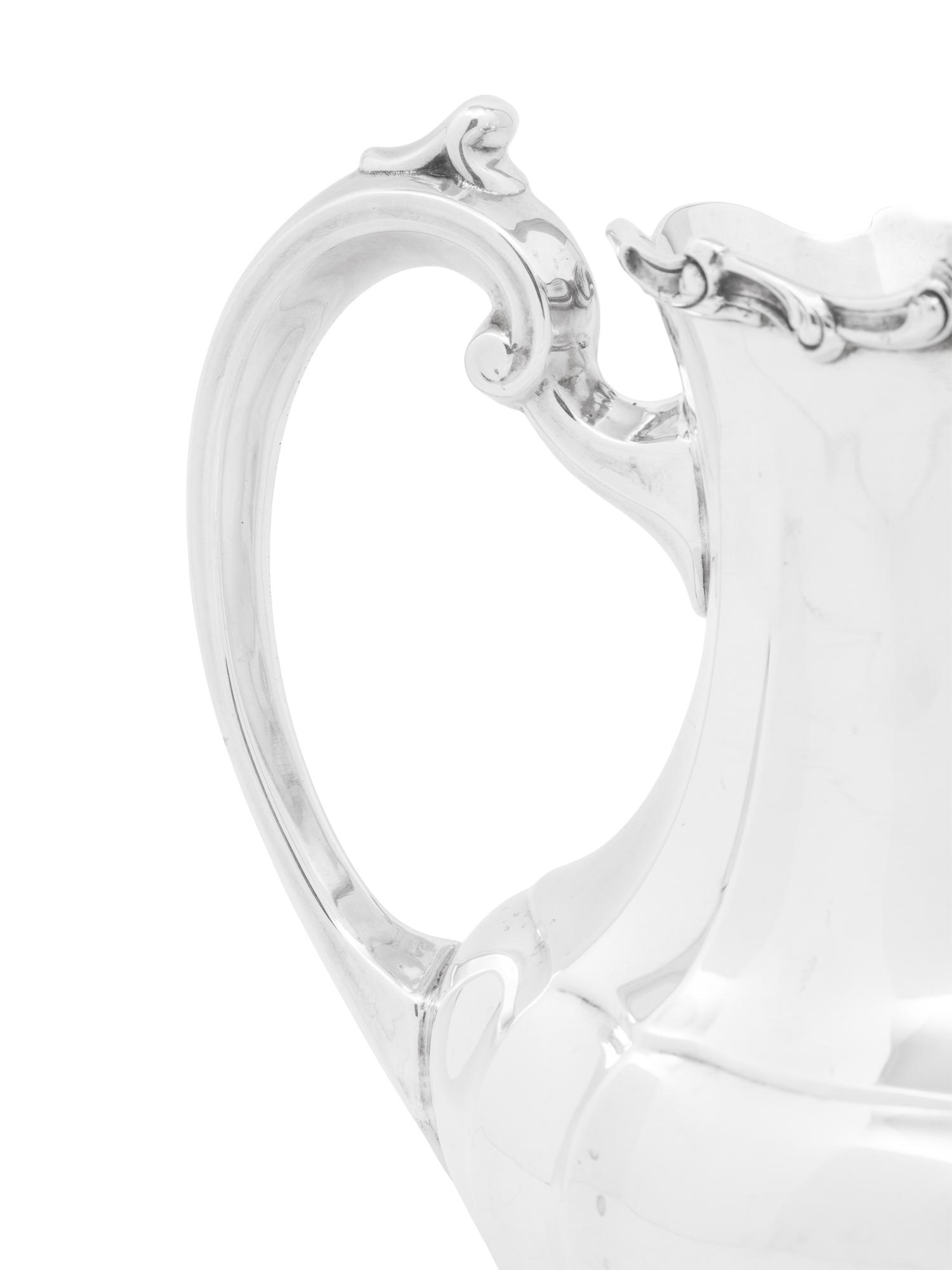 An American Silver Water Pitcher