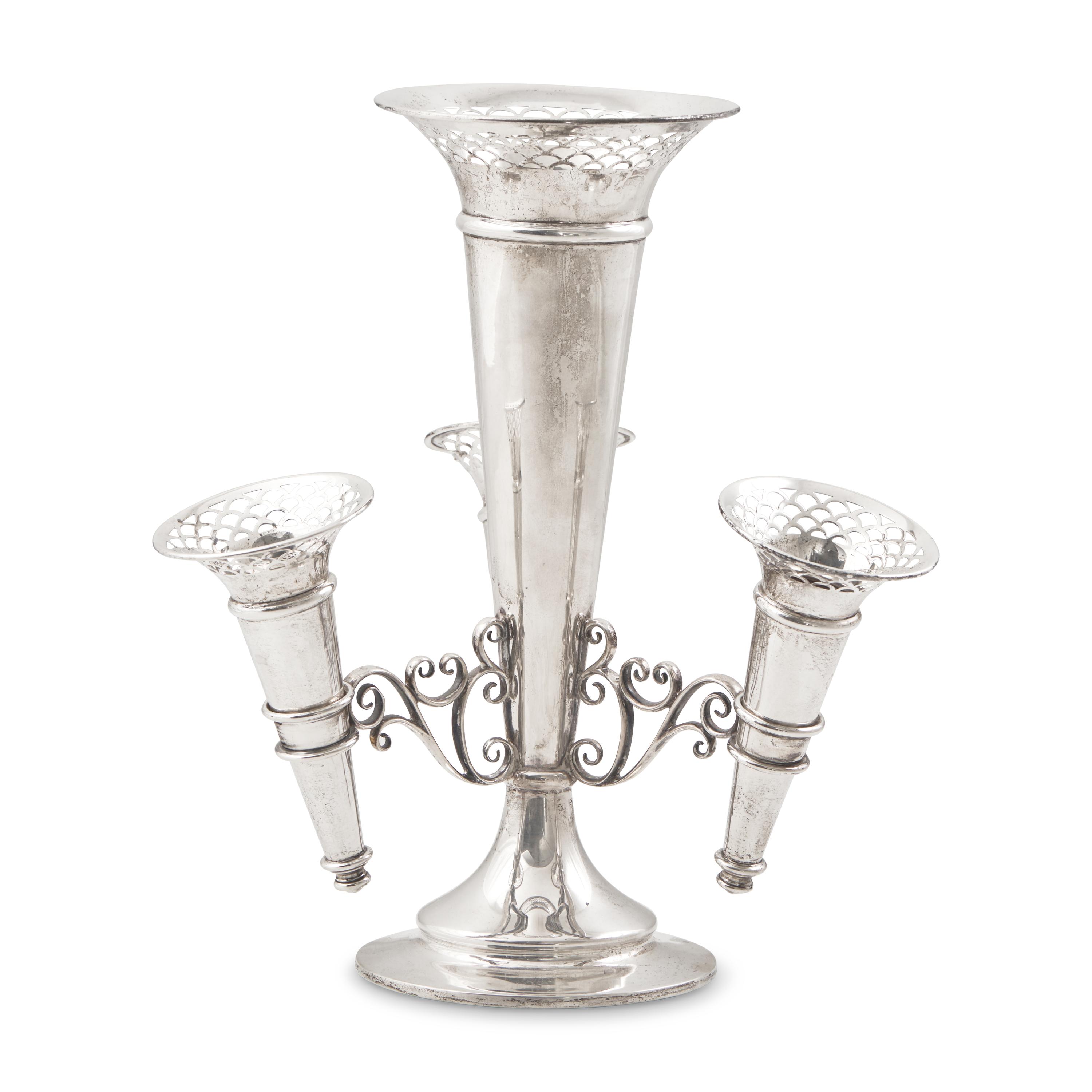 An English Silver Epergne