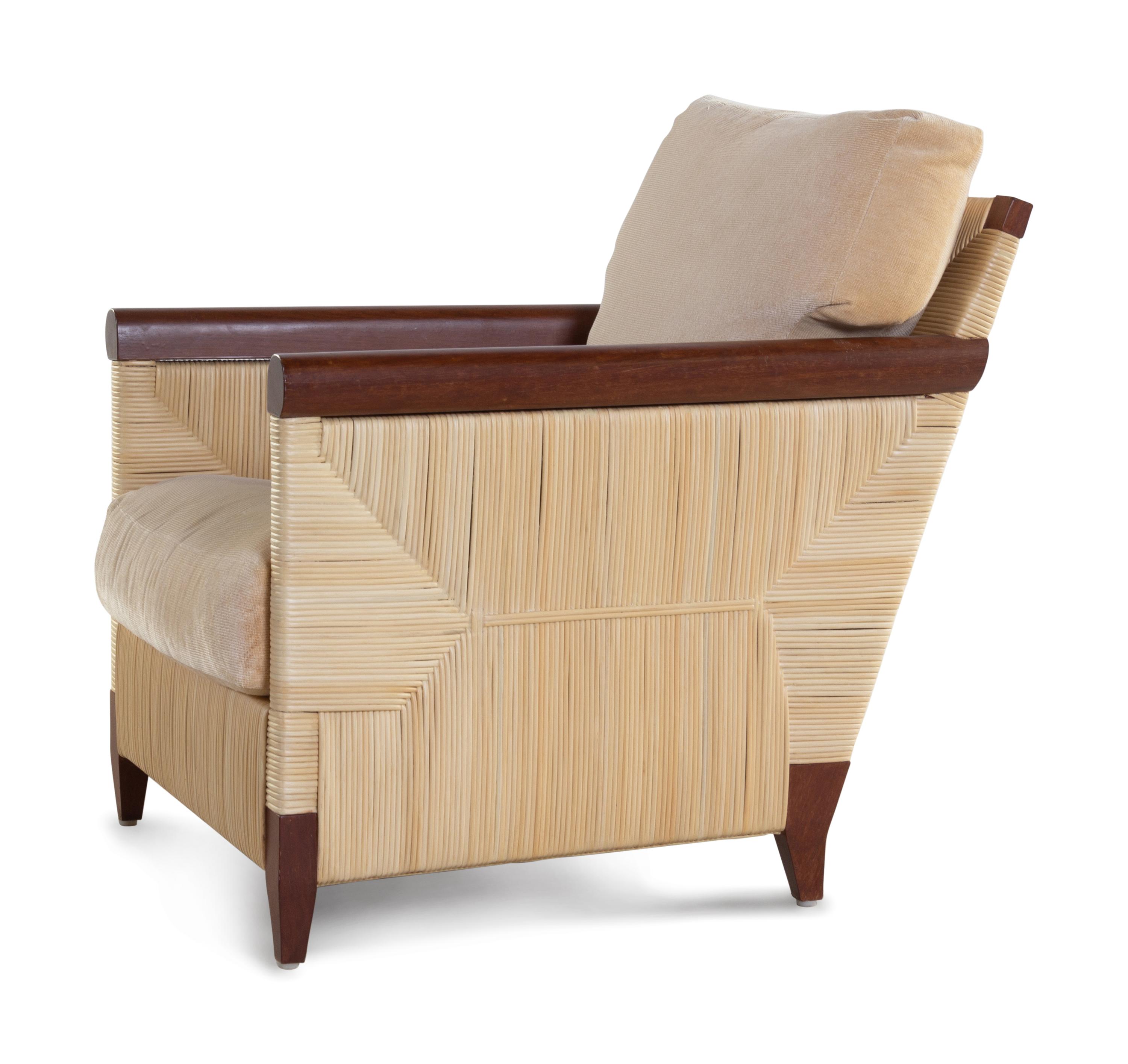 Pair of Lounge Chairs Donghia, USA