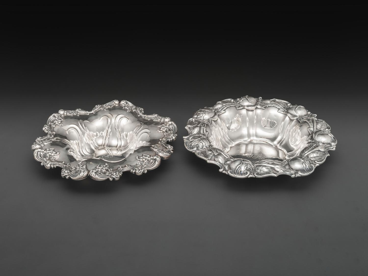 Two American Silver Bowls