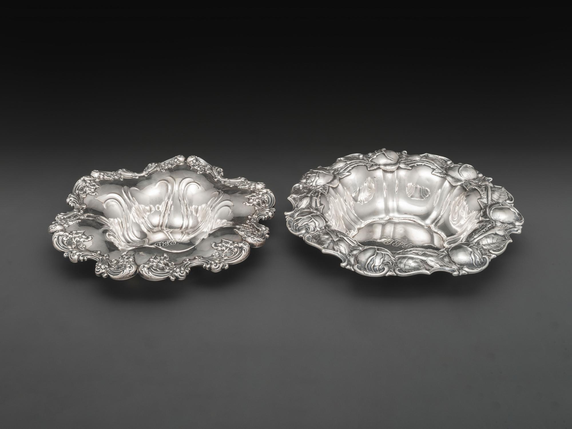 Two American Silver Bowls