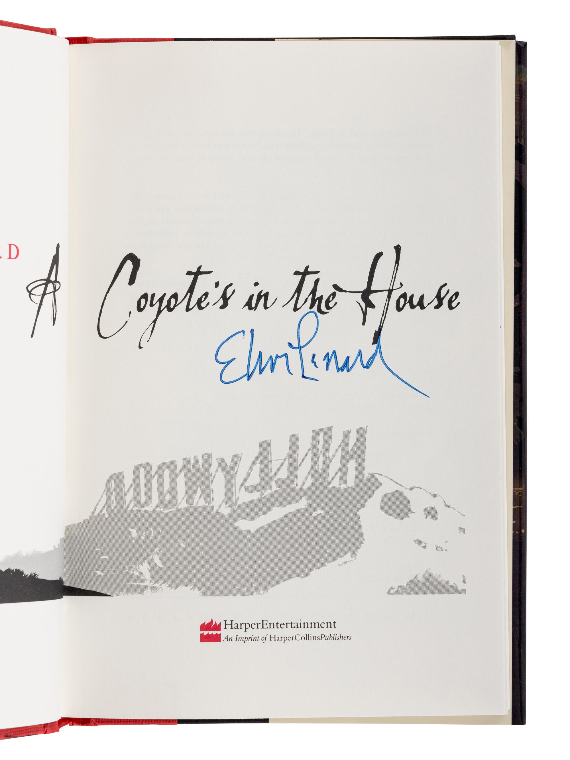 LEONARD, Elmore (1925-2013). A group of 16 works by Leonard, ALL FIRST EDITIONS, MOST SIGNED, comprising: