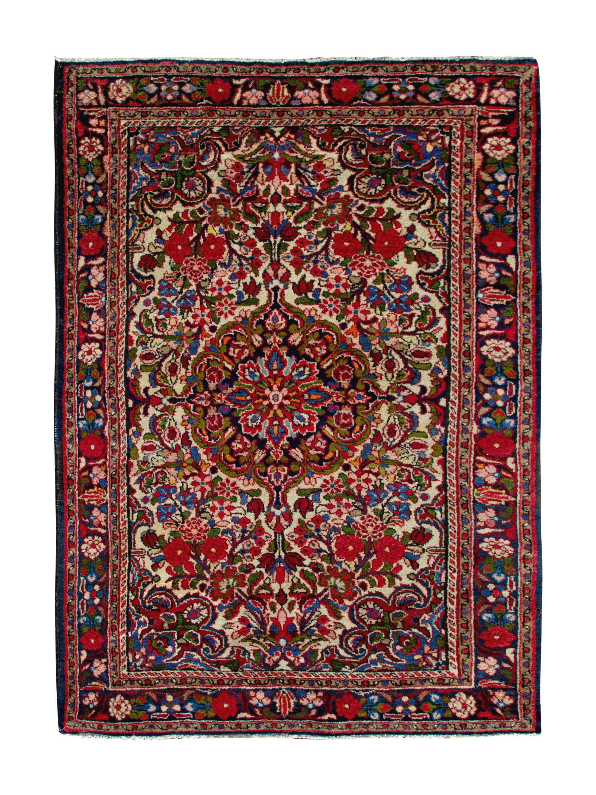 A Persian Wool Rug — 20TH CENTURY