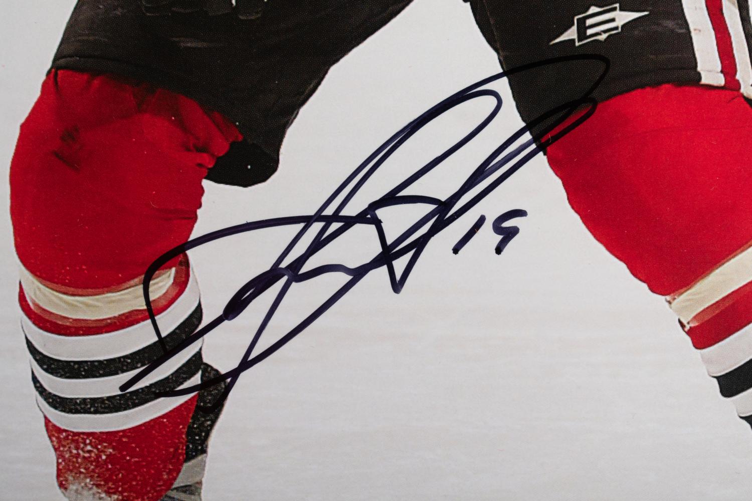 (Sports) A group of hockey memorabilia, comprising: