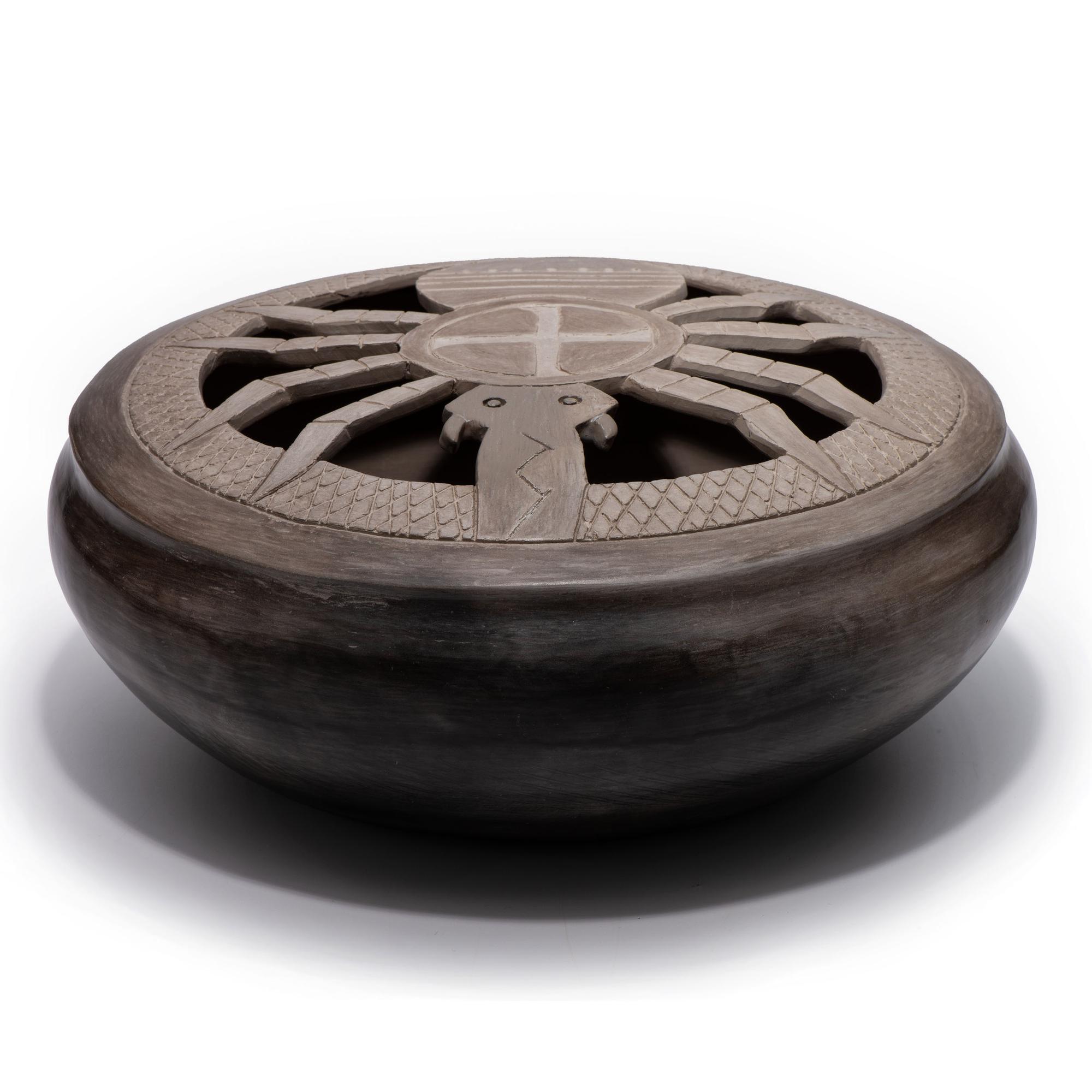 Pottery Bowl, with Spider